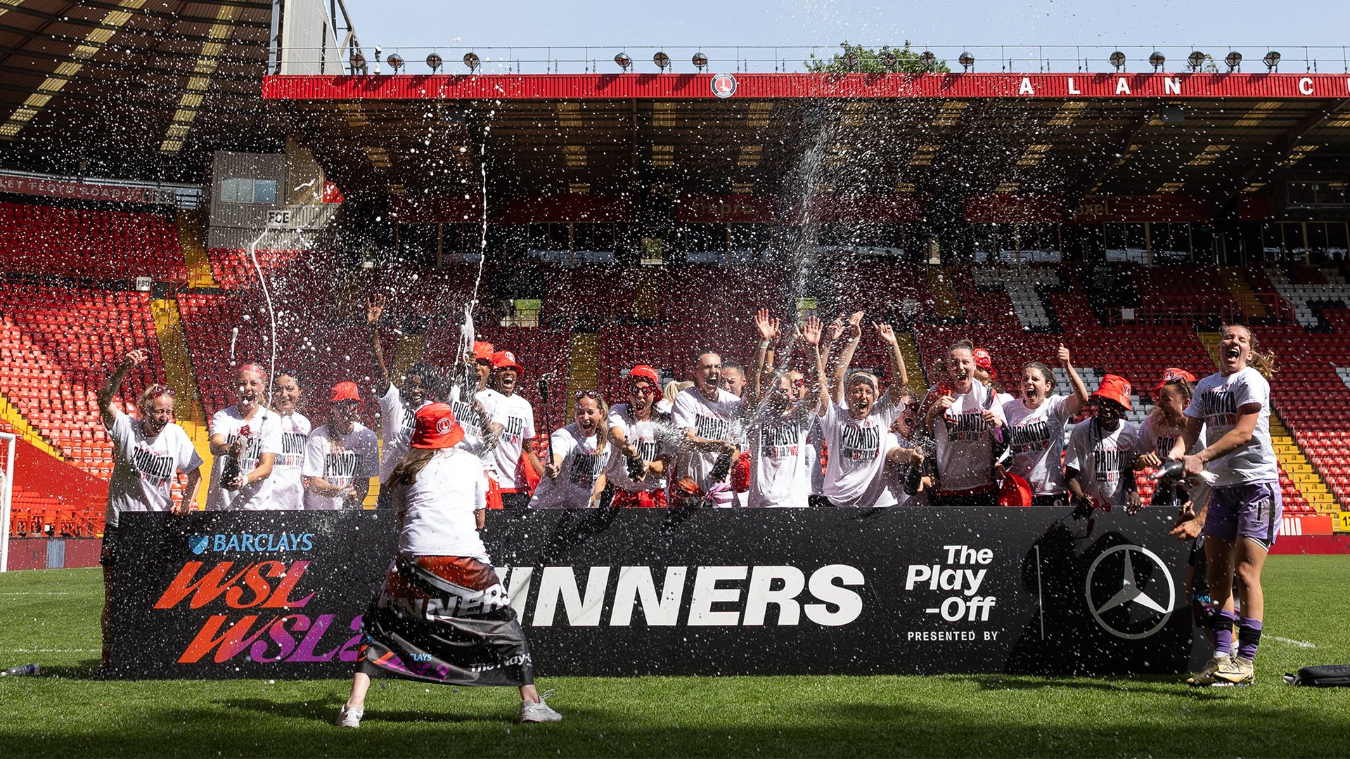 Charlton Athletic Women promote to WSL