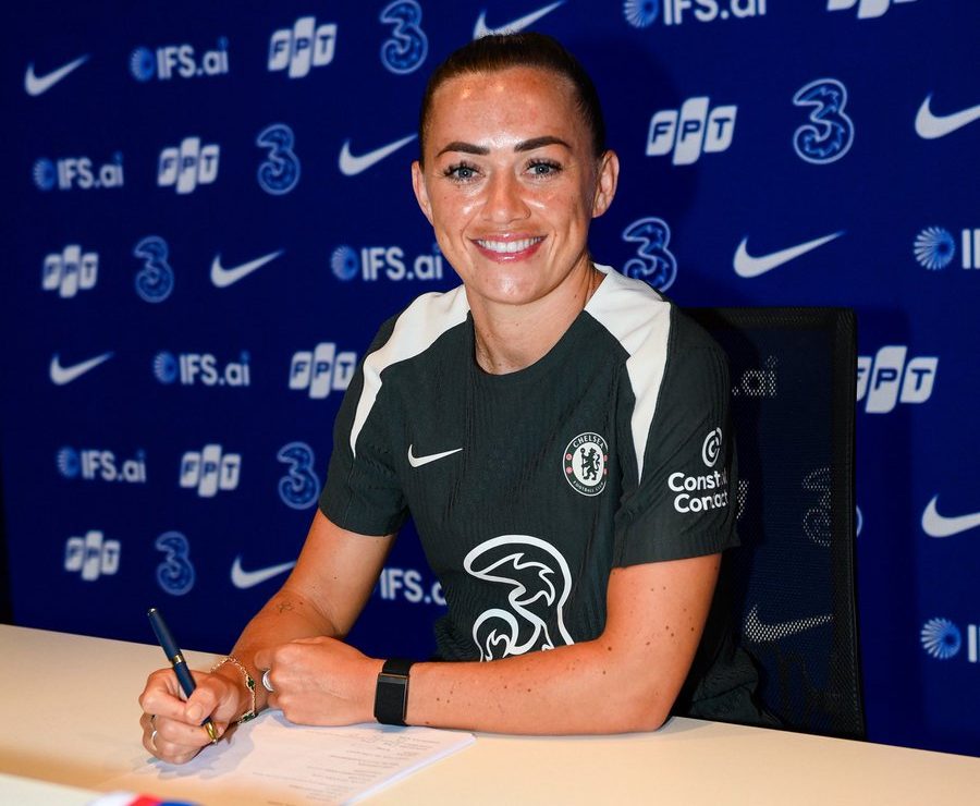 Katie McCabe Signs for Chelsea Women
