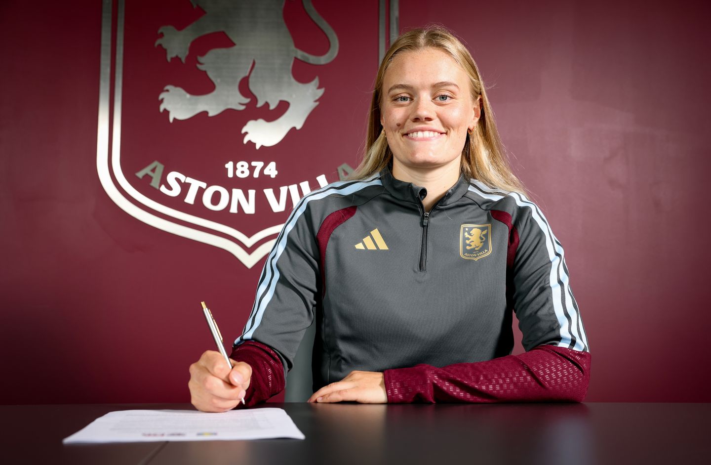 Mathilde Harviken signs for Aston Villa Women