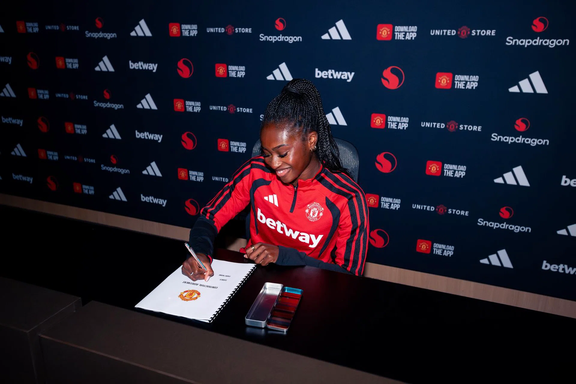 Manchester United add double-winning attacker BK Häcken until 2030