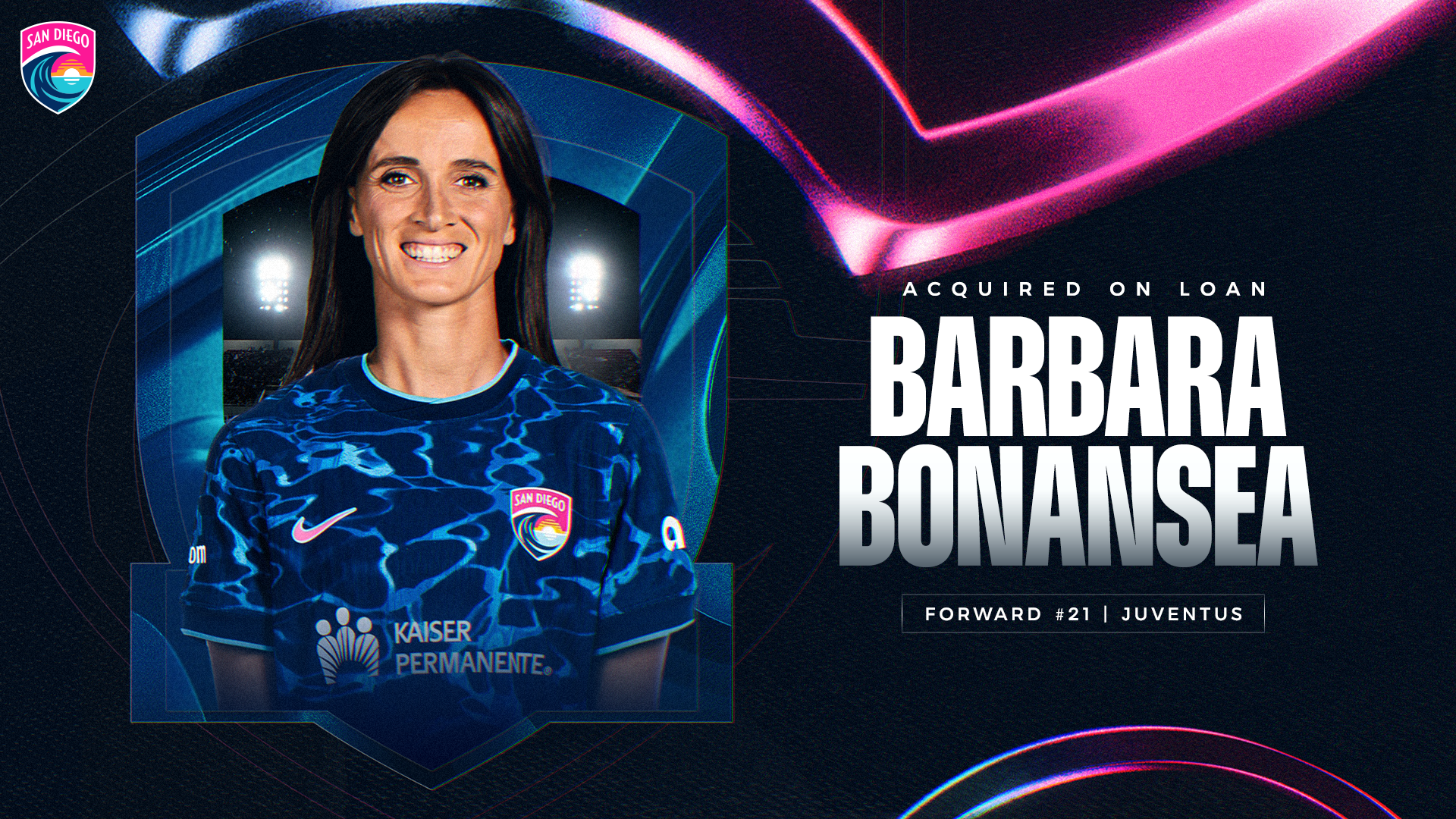 Barbara Bonansea signs for San Diego Wave